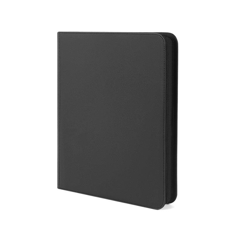 SKU 01 Black 252 Pockets Toploader Binder
