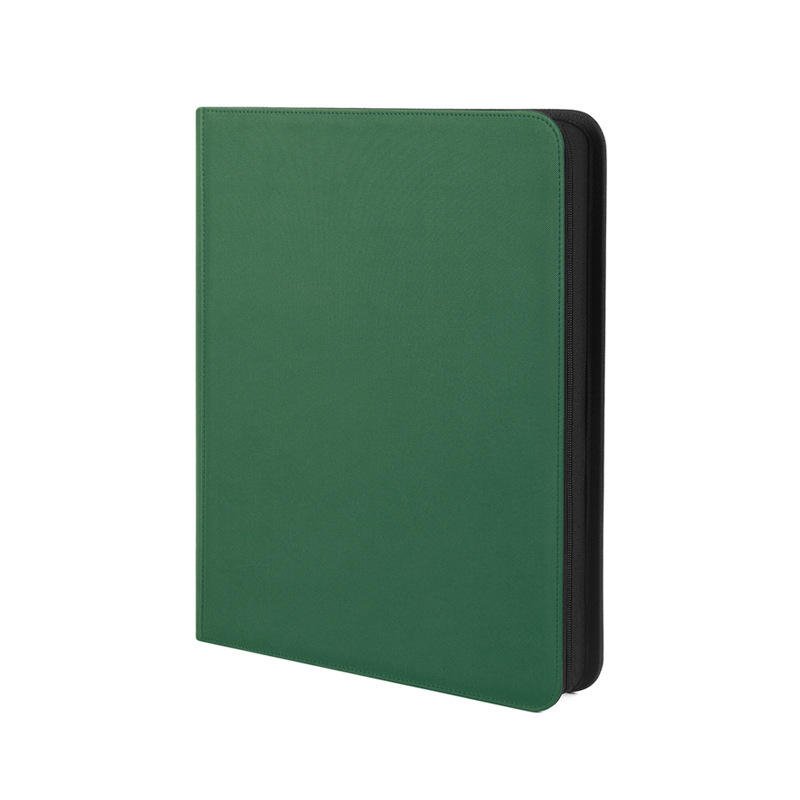 SKU 04 Green 252 Pockets Toploader Binder