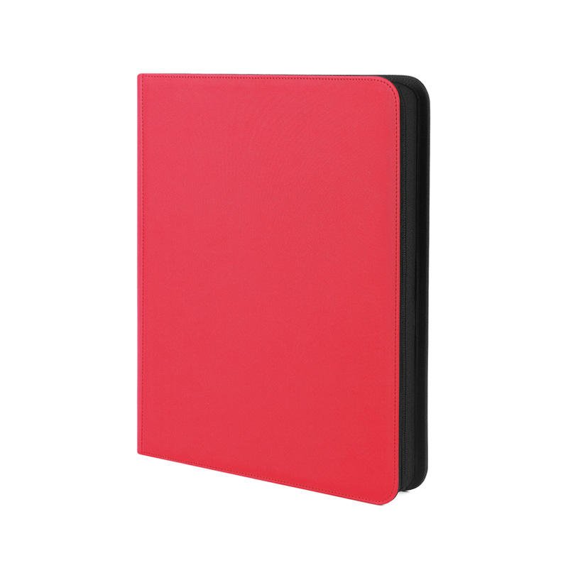 SKU 05 Red 252 Pockets Toploader Binder